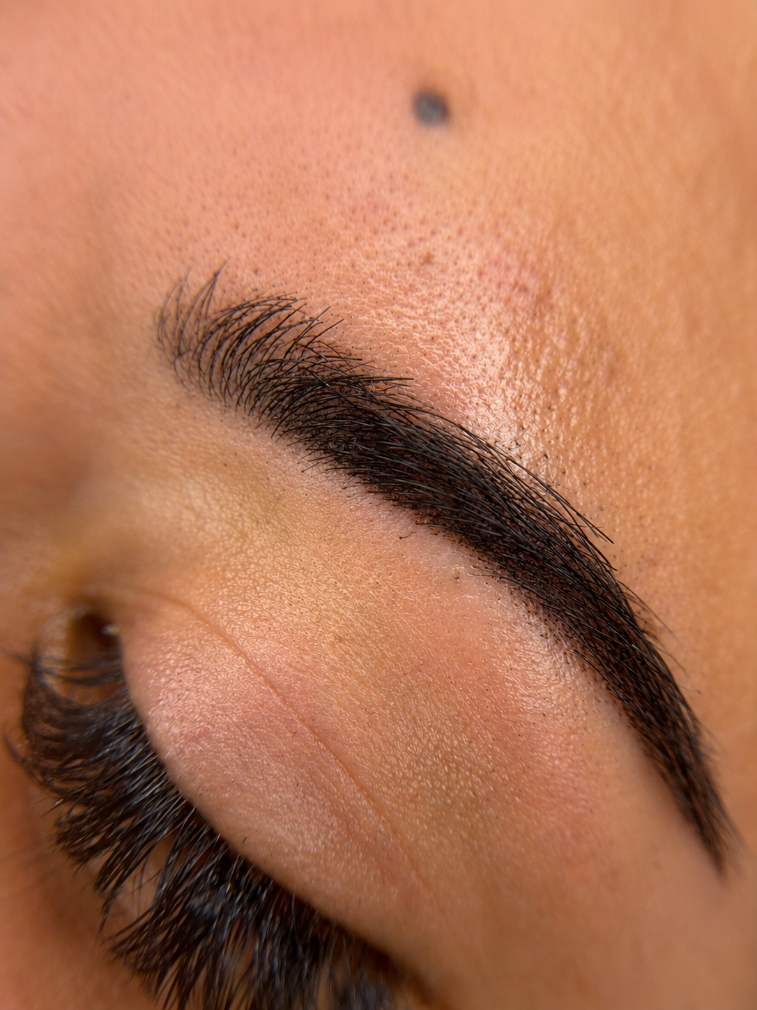 Powder brows permanent makeup result — Beauty by Lady D, Nicosia Cyprus